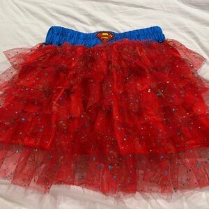 Rubie's Red and Blue Superhero Tulle Skirt